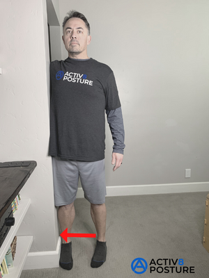 abductor presses in doorway Activ8 Posture