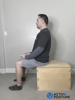 sitting in extension Activ8 Posture