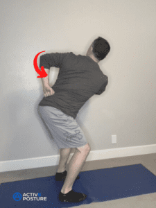 Doorknob Stretch - Left rotation