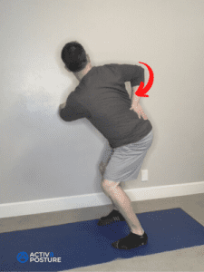 Doorknob Stretch right rotation