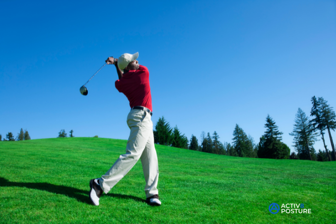 Golf mistakes overextending arms