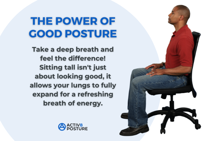 breathing benefits of good posture